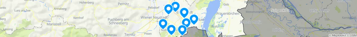 Map view for Pharmacies emergency services nearby Großhöflein (Eisenstadt-Umgebung, Burgenland)